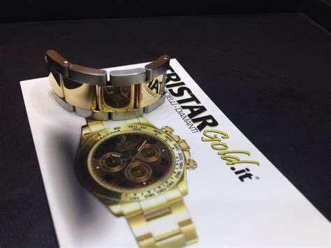 maglia acciaio oro rolex|oro metallici 28mm.